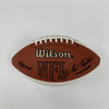 Jim Brown #32 Hall Of Fame 1971 Signed Vintage Wilson NFL Game Football Beckett