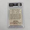 1941 Play Ball Joe Dimaggio Signed RP Baseball Card PSA DNA Auto