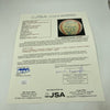 1986 New York Mets World Series Champs Team Signed Vintage NL Baseball JSA COA