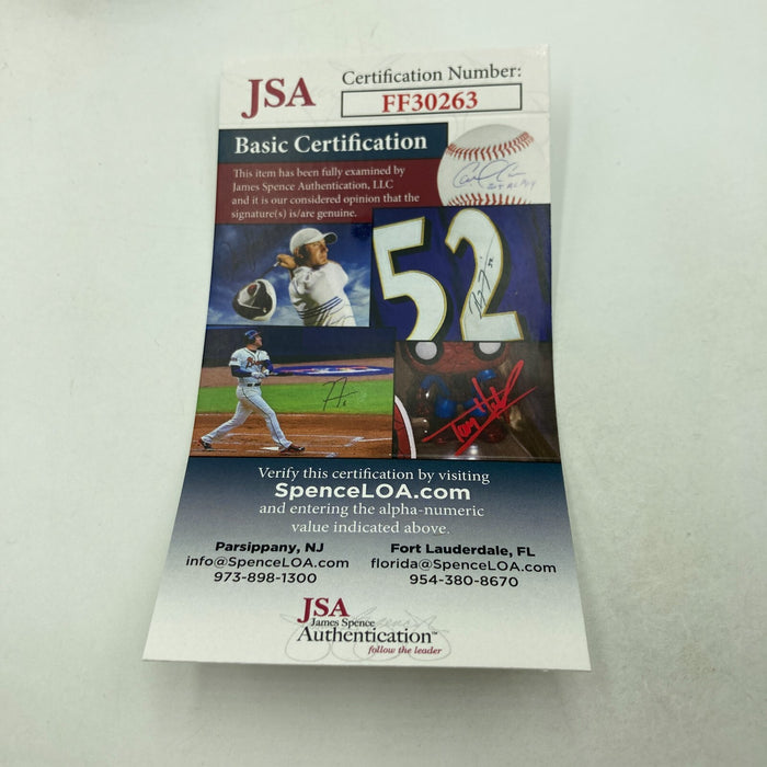 Paul Molitor Hall Of Fame 2004 Signed Commemorative Baseball JSA COA