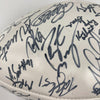 2005 Pro Bowl AFC Champs Team Signed Football Peyton Manning & Drew Brees
