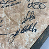 2007 Boston Red Sox World Series Champs Team Signed Game Used Home Plate JSA COA