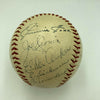 Ted Williams Rookie 1939 Boston Red Sox Team Signed Baseball Jimmie Foxx JSA COA