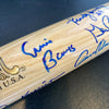 Beautiful 1969 Chicago Cubs Team Signed Baseball Bat 19 Sigs Ernie Banks JSA COA