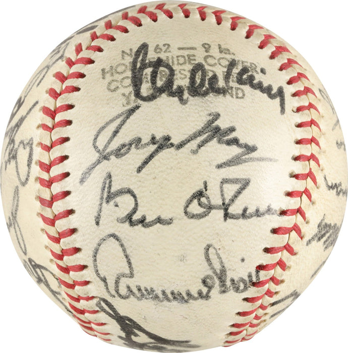 Roberto Clemente 1966 Pittsburgh Pirates Team Signed Baseball PSA DNA COA