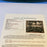 1986 New York Mets World Series Champs Team Signed Game Used Seatback JSA COA