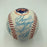 Vintage 1986 New York Mets World Series Champs Team Signed Baseball JSA COA