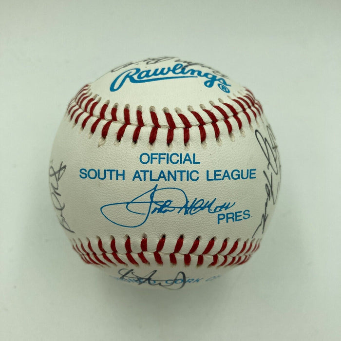 1994 Sal League All Star Game Team Signed Baseball Minor League South Atlantic