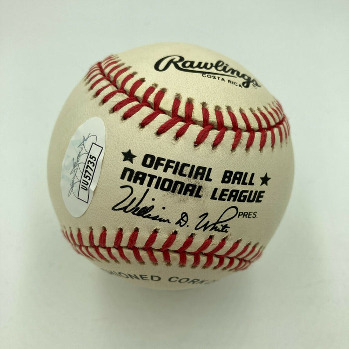 Charlie Biot Signed Official Major League Baseball Negro League Legend JSA