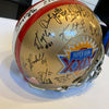 1994 San Francisco 49ers Super Bowl XXIX Champs Team Signed Full Size Helmet JSA