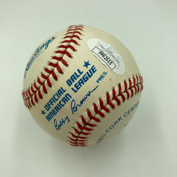 Maureen O'Hara Signed Autographed American League Baseball JSA COA Movie Star