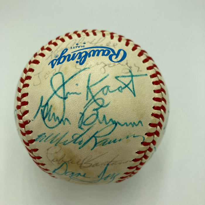 1982 St. Louis Cardinals World Series Champs Team Signed Baseball JSA COA