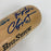 Hall Of Fame Multi Signed Baseball Bat 25 Sigs Chipper Jones JSA COA