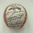 1962 New York Mets Inaugural Season Team Signed National League Baseball JSA COA