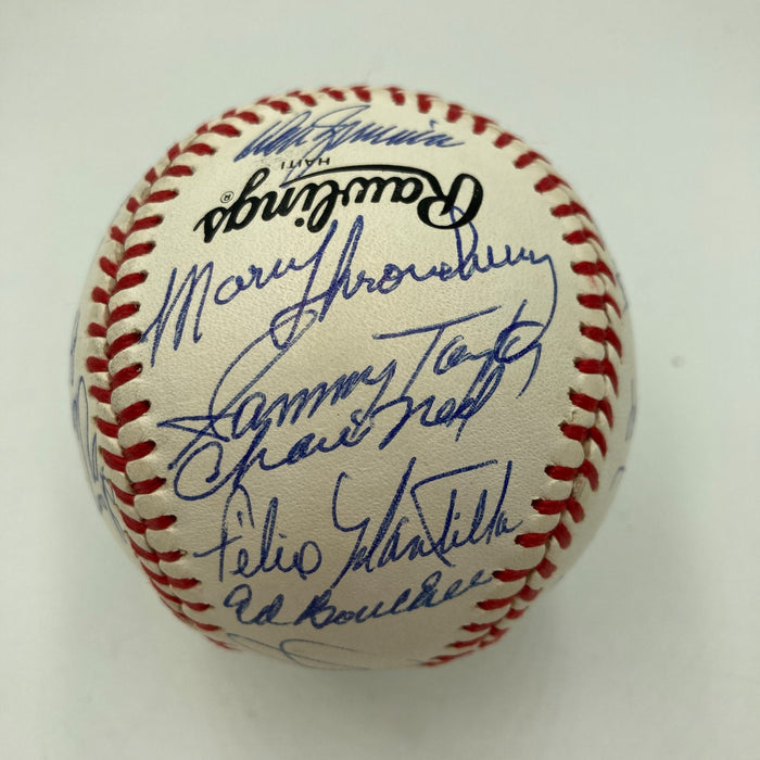 1962 New York Mets Inaugural Season Team Signed National League Baseball JSA COA