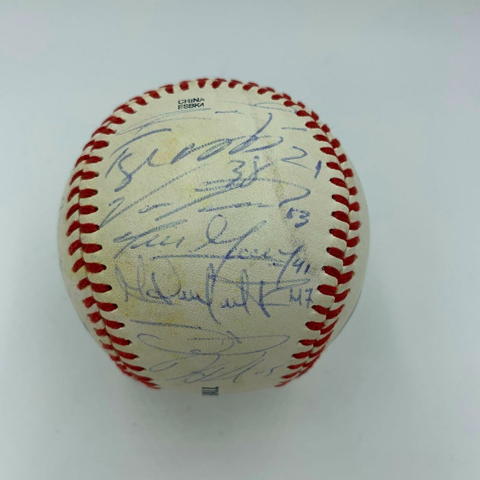 Aaron Judge Pre Rookie Yankees Team Signed Game Used Baseball JSA