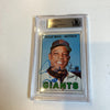 1967 Topps Willie Mays #200 Signed Autographed Baseball Card BGS Beckett