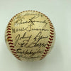 Nice 1953 Boston Red Sox Team Signed American League Harridge Baseball JSA COA