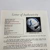 Johnny Unitas Colts Legends Signed Full Size Authentic Riddell Helmet JSA COA