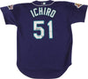 Ichiro Suzuki Rookie Signed 2001 Seattle Mariners Authentic Jersey UDA & PSA DNA