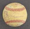 1981 Los Angeles Dodgers World Series Champs Team Signed Baseball Beckett COA