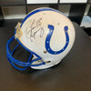 Peyton Manning Rookie Era Signed Game Used Indianapolis Colts Helmet JSA COA