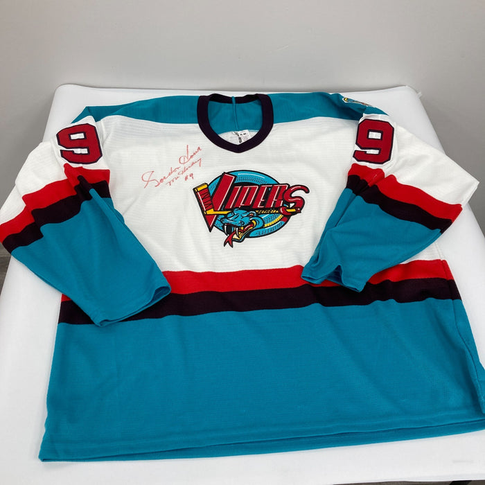 Gordie Howe "Mr. Hockey" Signed Detroit Vipers Authentic Bauer Jersey JSA COA