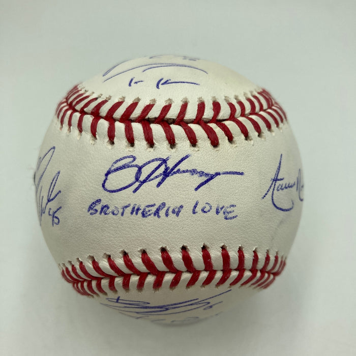 Bryce Harper "Brotherly Love"  2025 Phillies Signed Baseball Fanatics 10/10