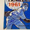 1961 World Champion New York Yankees Team Signed Yearbook w/ Mickey Mantle JSA