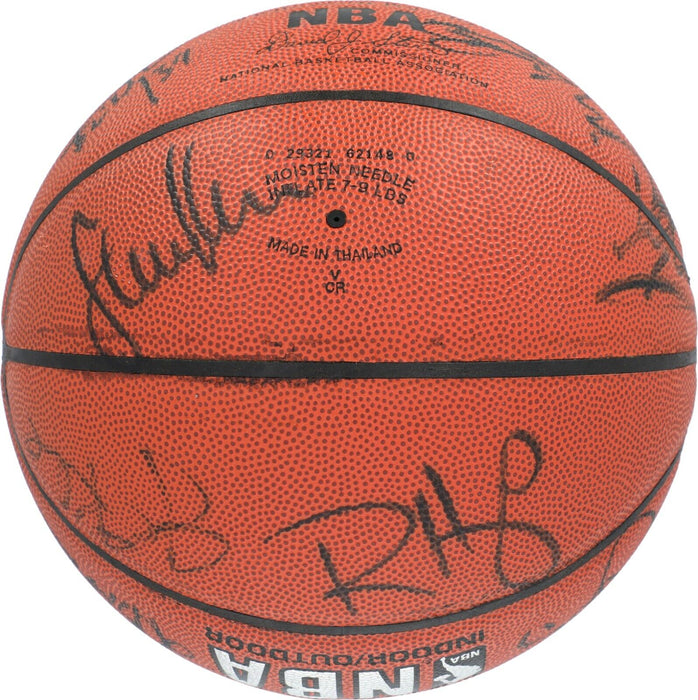 Michael Jordan 1997-98 Chicago Bulls Team Signed Basketball "The Last Dance" JSA