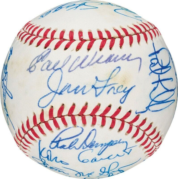 1979 Baltimore Orioles American League Champs Team Signed Baseball PSA DNA COA