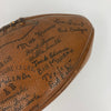 1934 New York Giants NFL Champs Team Signed Football PSA DNA COA