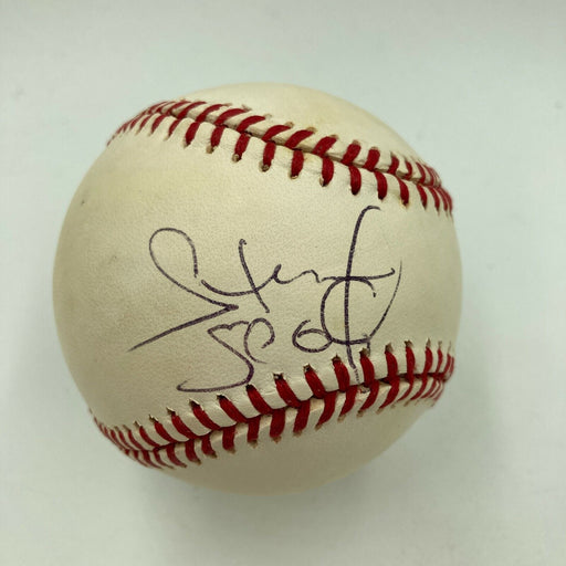 Steven Seagal Signed Autographed 1980's National League Baseball JSA COA