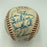 Stunning  1956-1957 Milwaukee Braves Team Signed NL Baseball Hank Aaron JSA COA