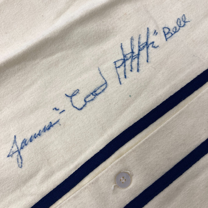 James Cool Papa Bell Signed Homestead Grays Negro League Jersey PSA DNA COA
