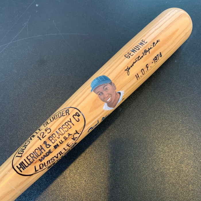 Rare Cool Papa Bell Signed Louisville Slugger Game Model Bat  Negro League JSA