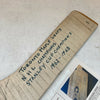 1963-64 Toronto Maple Leafs Stanley Cups Champs Team Signed Game Used Stick JSA