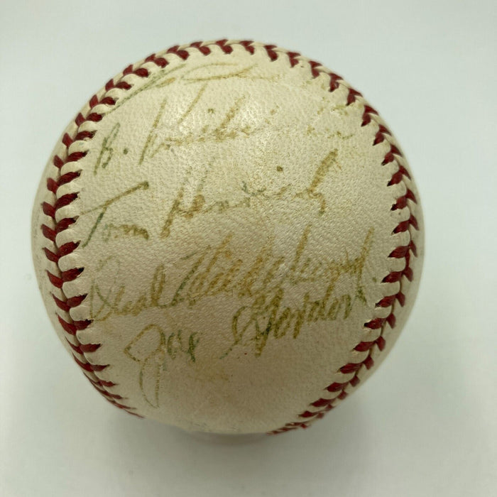 1949 New York Yankees World Series Champs Team Signed Baseball Joe Dimaggio