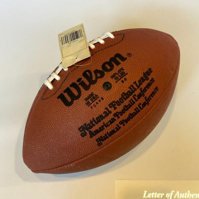 Tom Landy Signed Autographed Wilson NFL Football JSA COA