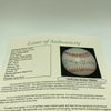 Stunning Mickey Mantle Signed  Official American League Baseball Mint JSA COA