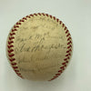 1940 Cincinnati Reds World Series Champs Team Signed Baseball JSA COA