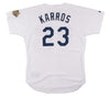 The Finest Eric Karros 1996 Los Angeles Dodgers Game Used Jersey MEARS 10 COA