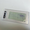 Bill Russell Signed Autographed Bank Check PSA DNA Boston Celtics HOF Legend