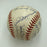 Hank Greenberg Joe Dimaggio 1960's Hall Of Fame Multi Signed Baseball JSA COA