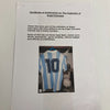 Diego Maradona Signed 1980 Argentina National Team Game Used Jersey JSA & Mears