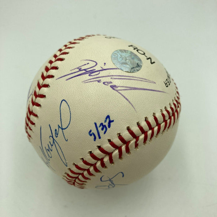 Sandy Koufax Pedro Martinez Roger Clemens Steve Carlton Signed Baseball JSA COA