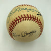 Joe Dimaggio Vince Dimaggio & Dom Dimaggio 3 Brothers Signed Baseball