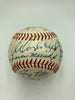 Beautiful 1967 All Star Game Team Signed Baseball Roberto Clemente 25 Sigs JSA