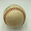 Lefty Grove Single Signed 1940's Official American League Harridge Baseball JSA