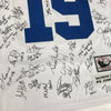 NFL Hall Of Fame Multi Signed Mitchell & Ness Jersey With 40+ Signatures JSA COA